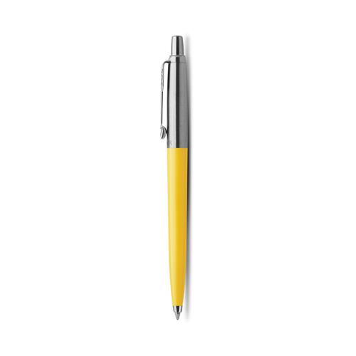 Parker Kugelschreiber JOTTER ORIGINALS, Druckmechanik, M, Schaftfarbe gelb, Schreibfarbe blau, nachfüllbar, 1 Stück Artikelbild