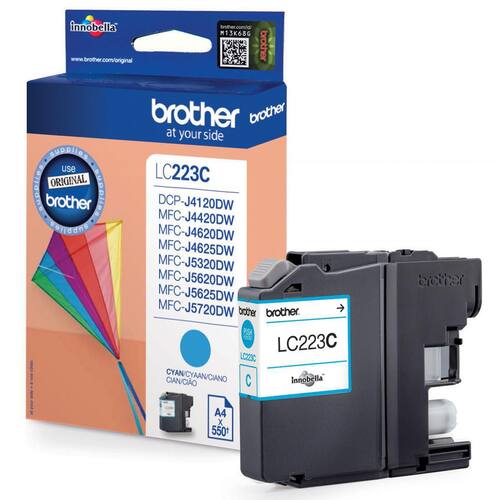 Brother Bläckpatron LC-223C, cyan produktfoto