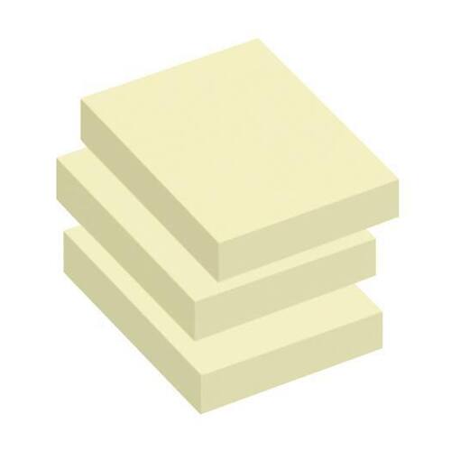 Notatblokk INFO 40x50mm gul (3) produktbilde Secondary3 L
