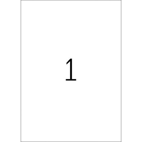 Herma Etiketten, ablösbar, weiss, 210x297mm, 25 Etiketten Artikelbild Secondary2 L