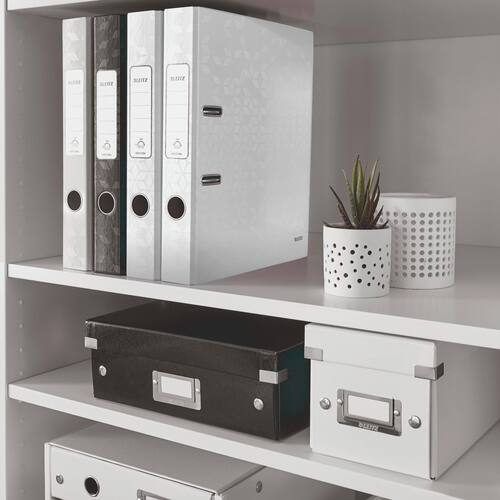 Leitz Ordner WOW schmal, 180 Grad, perlweiß, A4, 52mm, 1 Stück Artikelbild Secondary5 L