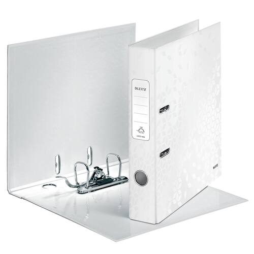 Leitz Ordner WOW schmal, 180 Grad, perlweiß, A4, 52mm, 1 Stück Artikelbild Secondary6 L