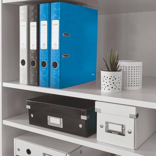 Leitz Ordner WOW schmal, 180 Grad, blau, A4, 52mm, 1 Stück Artikelbild Secondary5 L