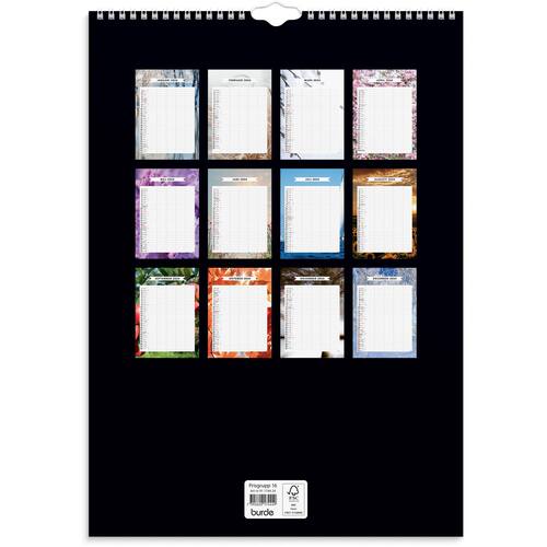 Burde Familjekalender Modern - 1744 produktfoto Secondary2 L