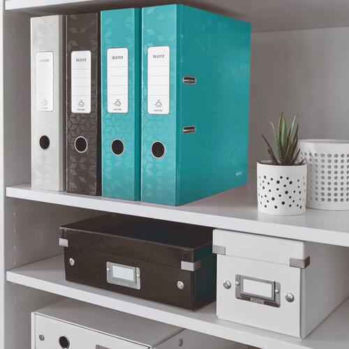 Leitz Ordner WOW, 180 Grad, eisblau, A4, 80mm, 1 Stück Artikelbild Secondary5 L