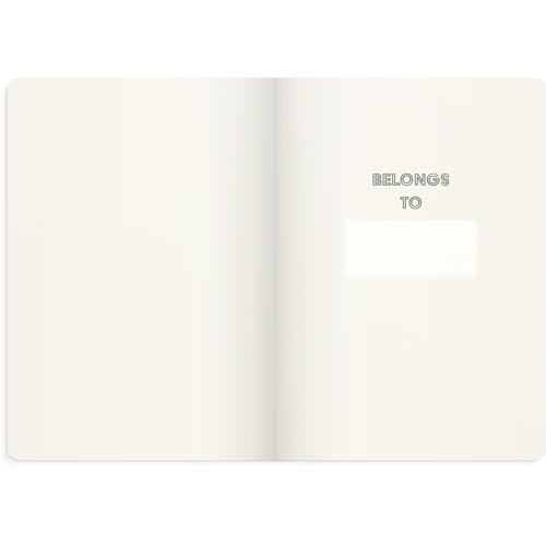 Notatbok BURDE Deluxe A5 beige produktbilde Secondary2 L