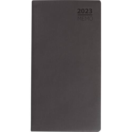 Lommekal. GRIEG Memo 2023 imitert grå produktbilde