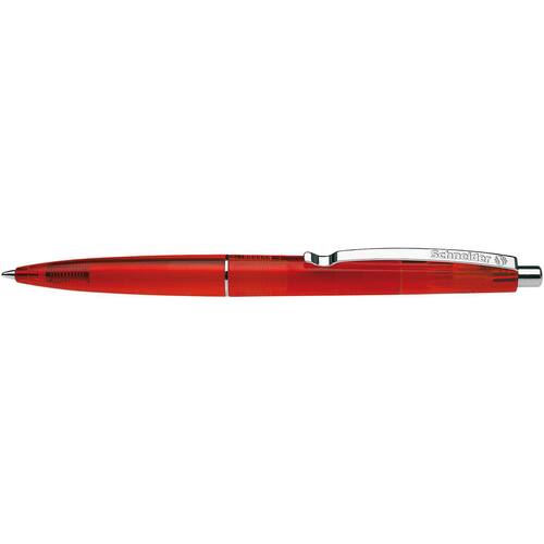 SCHNEIDER Kugelschreiber K20 IcyColours, rot, mit Metallclip, Kuli mit Druckmechanik, matt, 1 Stück Artikelbild Secondary1 L