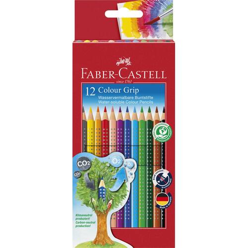 Faber-Castell Farbstifte Colour Grip 1124, sortiert 12er Artikelbild