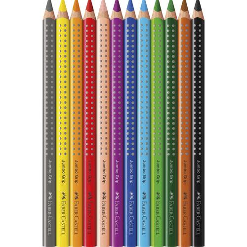 Faber-Castell Farbstifte Jumbo Grip 12 Stück+ Spitzer Artikelbild Secondary1 L