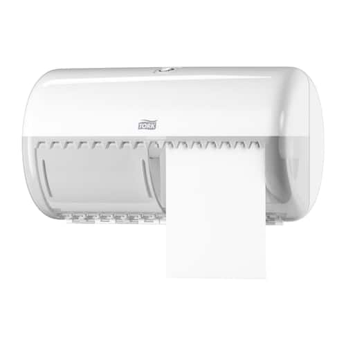 Tork Toilettenpapier-Spender T4 für Kleinrollen, Weiß Artikelbild