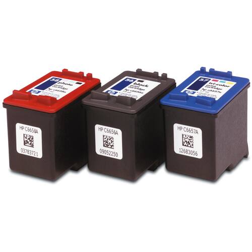 HP Original Tintenpatronen HP 57, C6657AE, 3-Farbig Artikelbild Secondary2 L