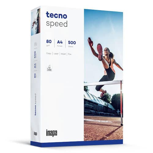 tecno ® speed Kopierpapier, A4, 80g/m², 500 Blatt pro Packung, 1 Packung (823201) Artikelbild
