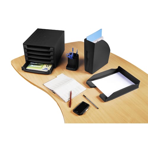 Exacompta Briefablage COMBO 2 Eco, Schwarz, A4+ Artikelbild Secondary1 L