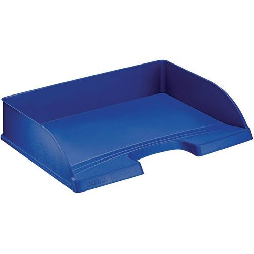 Leitz Briefkorb Plus 5218, Ablagekorb, A4 Querformat, blau, 1 Stück Artikelbild