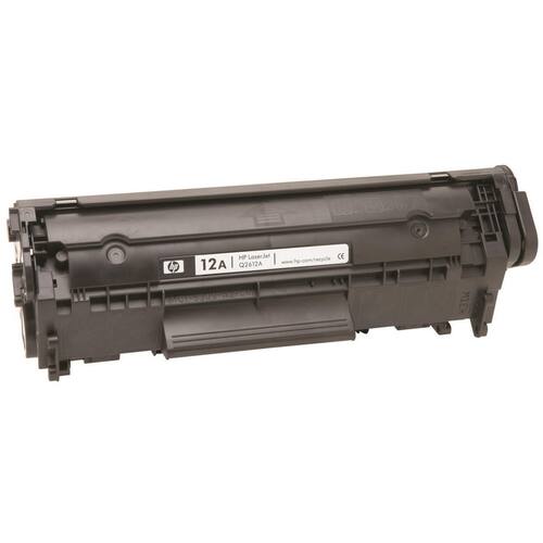HP Original Toner, HP 12A, Q2612A, Schwarz Artikelbild Secondary1 L