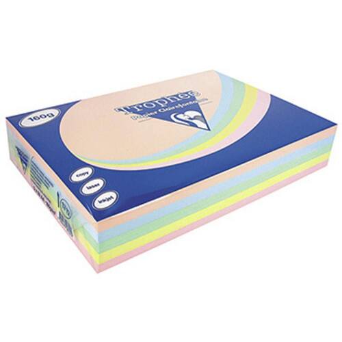 Clairefontaine Kopierpapier Trophée, Druckerpapier, A4, 160g/m², pastell sortiert, 250 Blatt, 1 Packung Artikelbild Secondary1 L