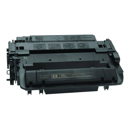 HP Original Toner, HP 55X, CE255X, Schwarz Artikelbild Secondary1 L