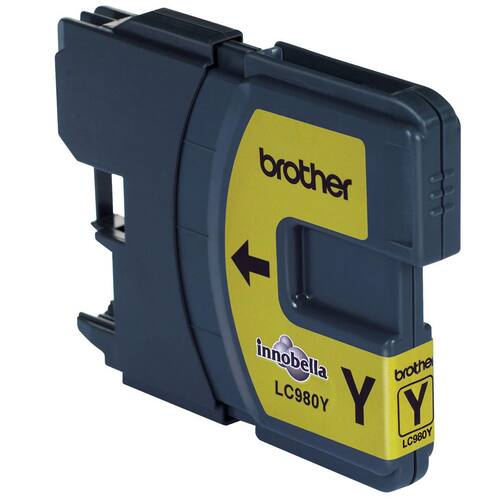 Brother Original Tintenpatrone LC-980Y, Gelb Artikelbild Secondary1 L