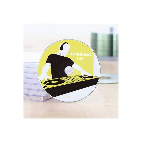 Herma CD- und DVD-Etiketten Maxi weiß 116mm, 50 Stück Artikelbild Secondary1 L