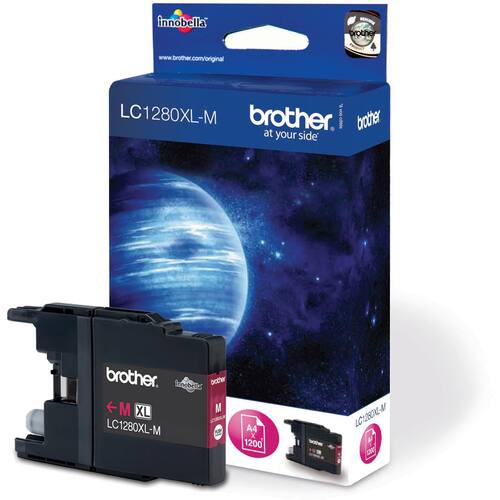 Brother Original Tintenpatrone LC-1280XLM - Magenta Artikelbild Secondary1 L