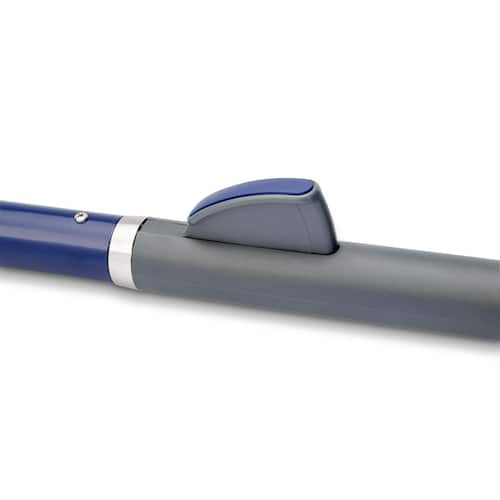 NORDEX Justerbart kvast- och mopphandtag, 110–170 cm, grått och svart produktfoto Secondary2 L