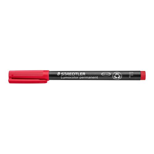 STAEDTLER Lumocolor Lumocolor Universalstift, fein, 0,6 mm, Rot Artikelbild Secondary2 L