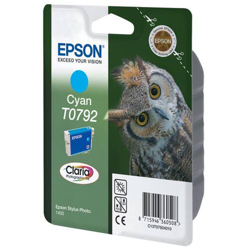 Epson Original Tintenpatrone T07924010, Cyan Artikelbild Secondary1 L