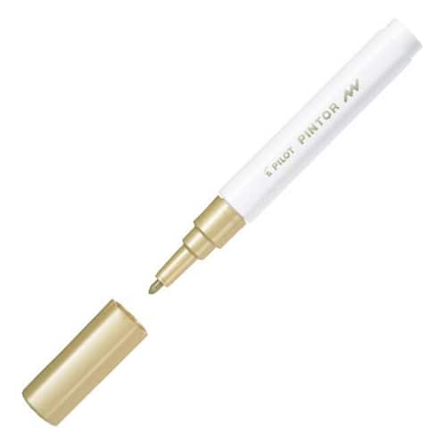 Pilot Märkpenna Pintor Fine spets, 1,0 mm, guld produktfoto