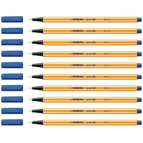 STABILO Fineliner Point 88®, Tintenfeinschreiber, blau, 1 Stück Artikelbild Secondary1 L