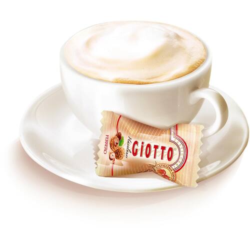 Ferrero Giotto Mini, Zartes Haselnussgebäck, Einzeln verpackt, 120 Stück, 1 Packung Artikelbild Secondary1 L