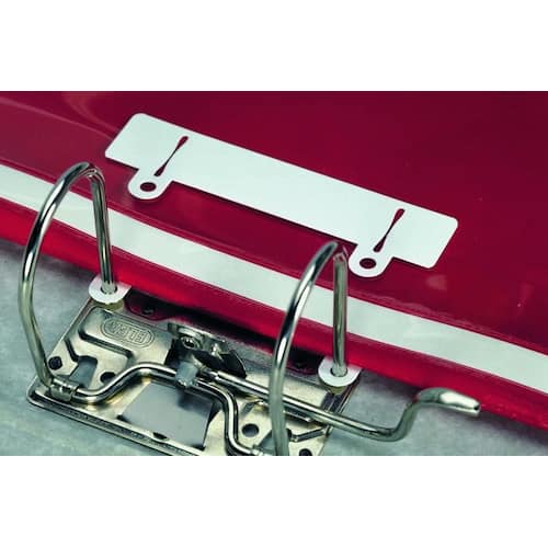 Durable Flach-Befestigungsstreifen, Abheftstreifen, Abheftschieber, Kunststoff, weiß, 50 Stück/Packung Artikelbild Secondary1 L