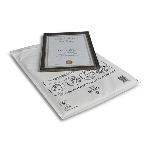Mail Lite® Luftpolsterversandtasche, J/6, A3, 300x440mm, weiß, 10 Stück pro Packung Artikelbild Secondary1 L