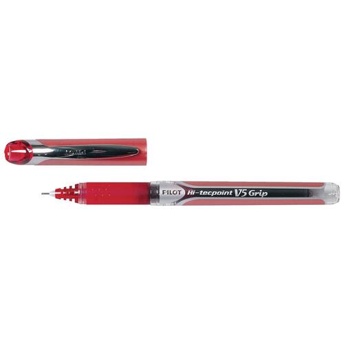 Pilot Hi-Tecpoint Grip V5 Tintenroller, 0,3 mm, rot Artikelbild Secondary1 L
