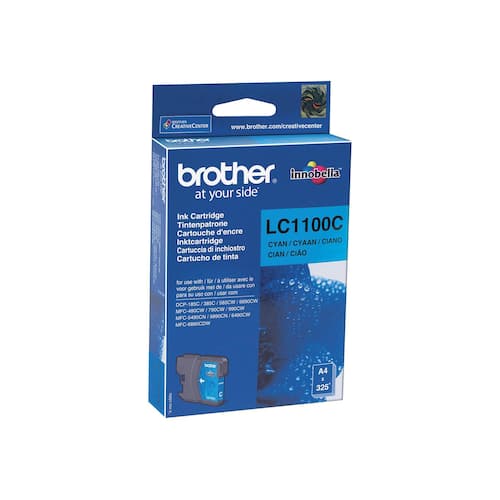 Brother Original Tintenpatrone LC-1100C, Cyan Artikelbild