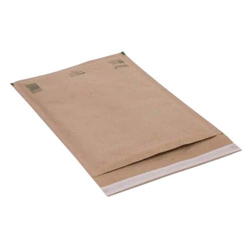 aroFol® Eco line Luftpolsterversandtaschen aus Graspapier, 200x275mm, grau, 100 Stück pro Packung Artikelbild