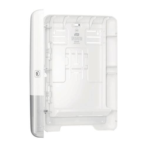 Tork Handtuchspender H2 Interfold, 444x302x102 mm, Weiß Artikelbild Secondary1 L
