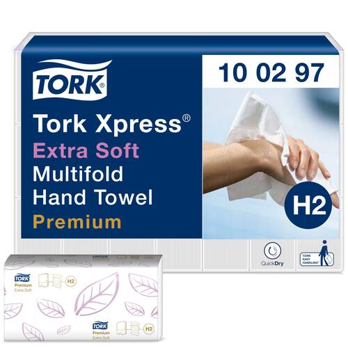 Tork Premium Handtücher, mit Perforierung, 21 x 34 cm, 2100 Tücher Artikelbild