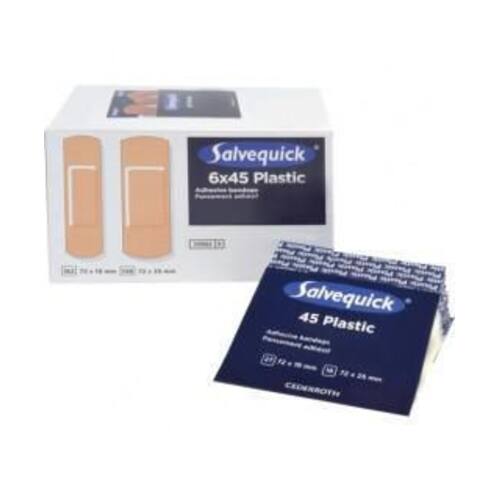 Salvequick Pflaster 6036, Nachfüllung, wasserfest (45 Stück) Artikelbild Secondary2 L