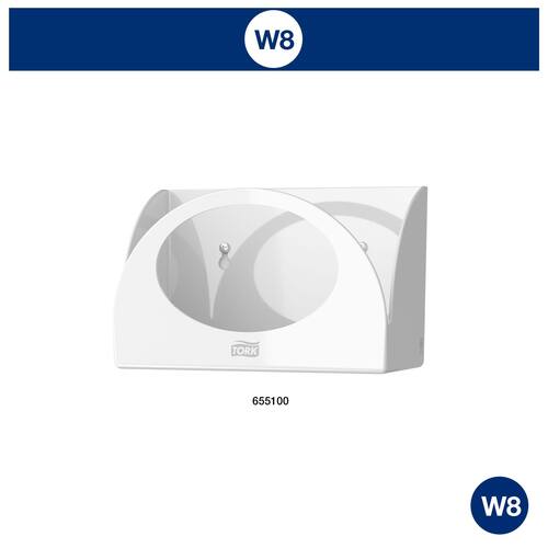 Tork Rengöringsduk Premium W8 blå produktfoto Secondary3 L