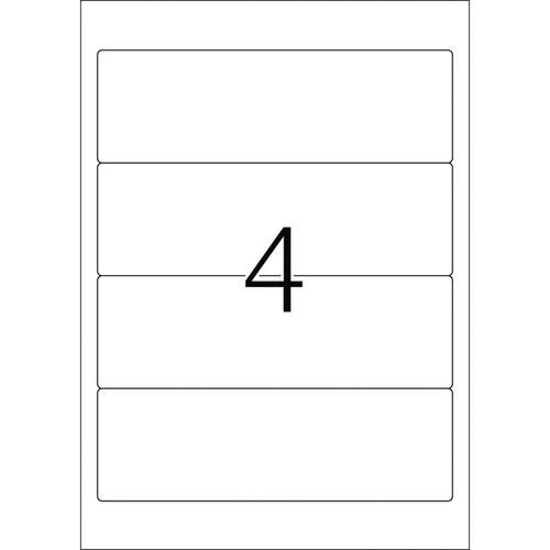 Herma Rückenschild, selbstklebend, breit / kurz, 61 x 192 mm, gelb - 80 Stück Artikelbild Secondary1 L