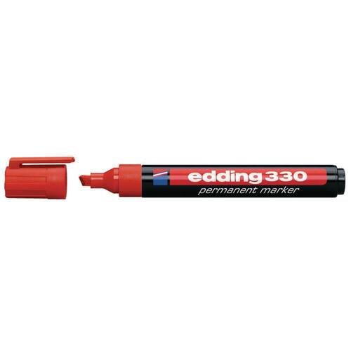 edding Permanent-Marker 330, rot, 1 - 5 mm, 1 Stück Artikelbild Secondary1 L