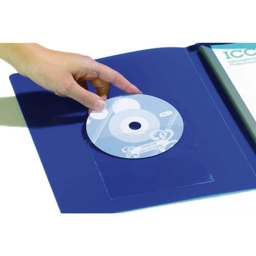 Durable Klebetasche Pocketfix®, CD/DVD, 117 x 117 mm, transparent, 10 Stück Artikelbild Secondary1 L