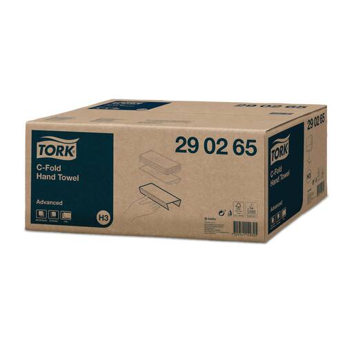 Tork Advanced Handtücher Weiss, C-Falzung, 31x24,8 cm Artikelbild Secondary2 L