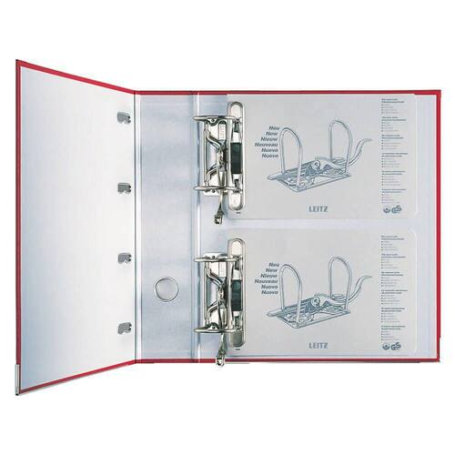 Leitz Doppelordner, 2 x A5 quer, 75mm, mit Griffloch, PP, blau, 1 Stück Artikelbild Secondary1 L