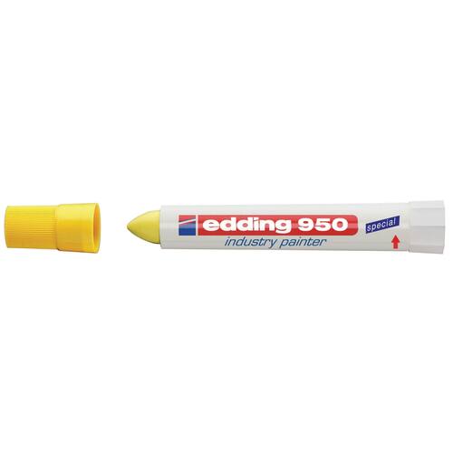 edding Industriemarker 950, Pastenmarker, gelb, 1 Stück Artikelbild Secondary2 L