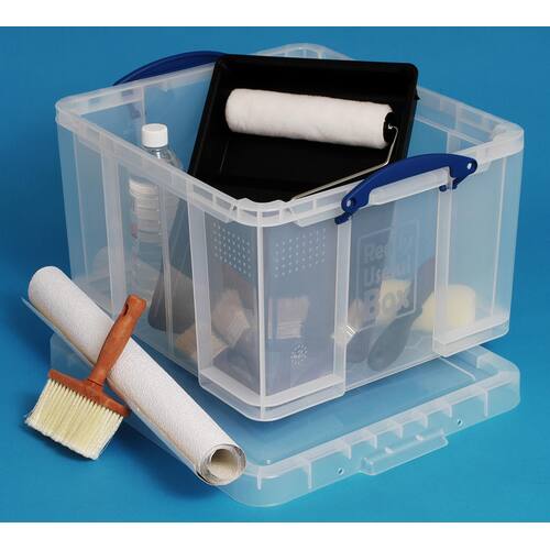 Really Useful Box Kunststoffbox, transparent, 42l, 520x310x440 mm Artikelbild Secondary1 L