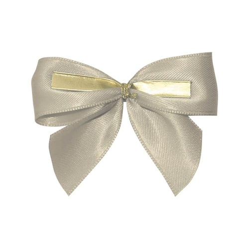 Fertigschleife mit Drahtclip L, creme, 75mm, 250 Stück Artikelbild Secondary1 L