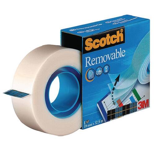 Scotch® Removable Klebeband 19mmx33m Artikelbild Secondary6 L