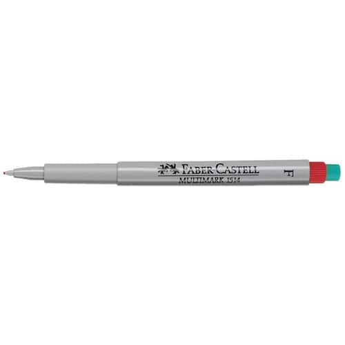 Faber-Castell OHP-Stift Multimark 1514, non-permanent, F 0,6 mm, rot Artikelbild Secondary4 L